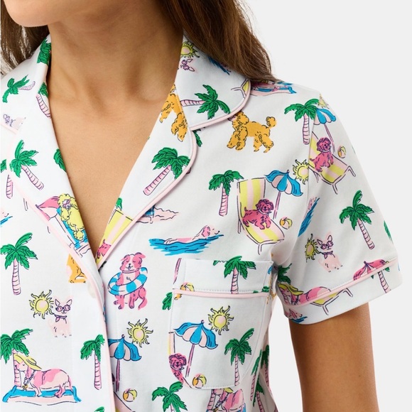 Roller Rabbit Poolside Pups Pajamas - Picture 5 of 6